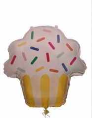 CUPCAKE GIANT FOIL BALLOON 29''